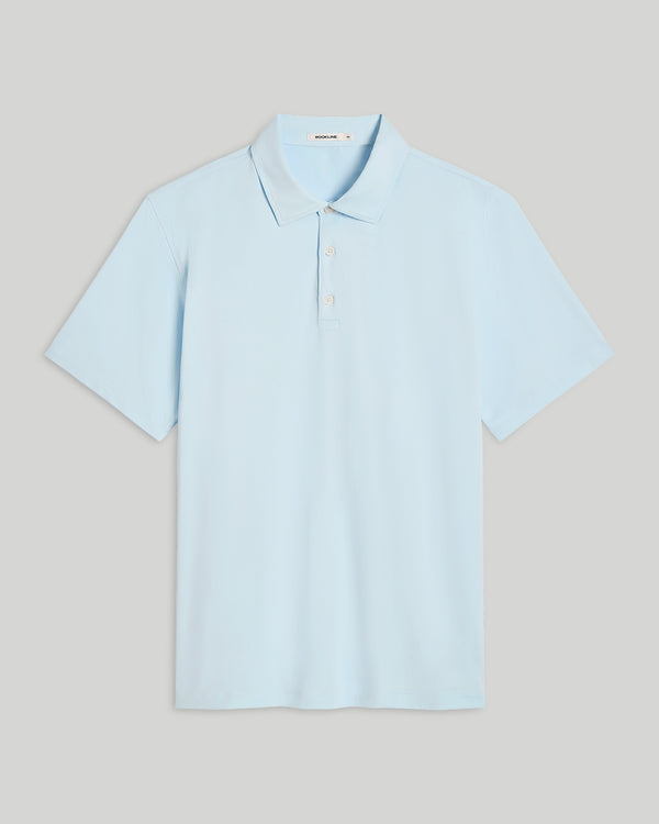 Hudson 3-Button Polo with brrr°