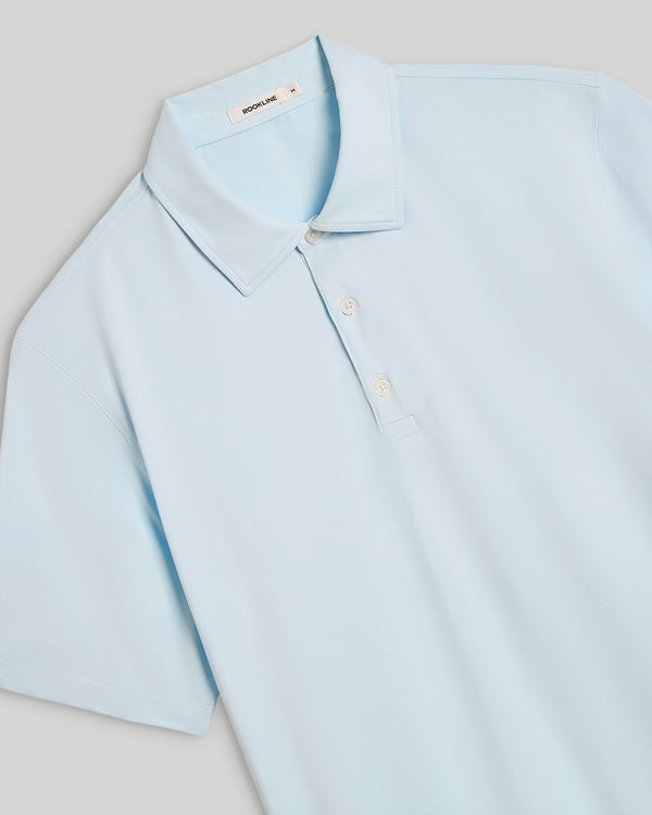 Hudson 3-Button Polo with brrr°