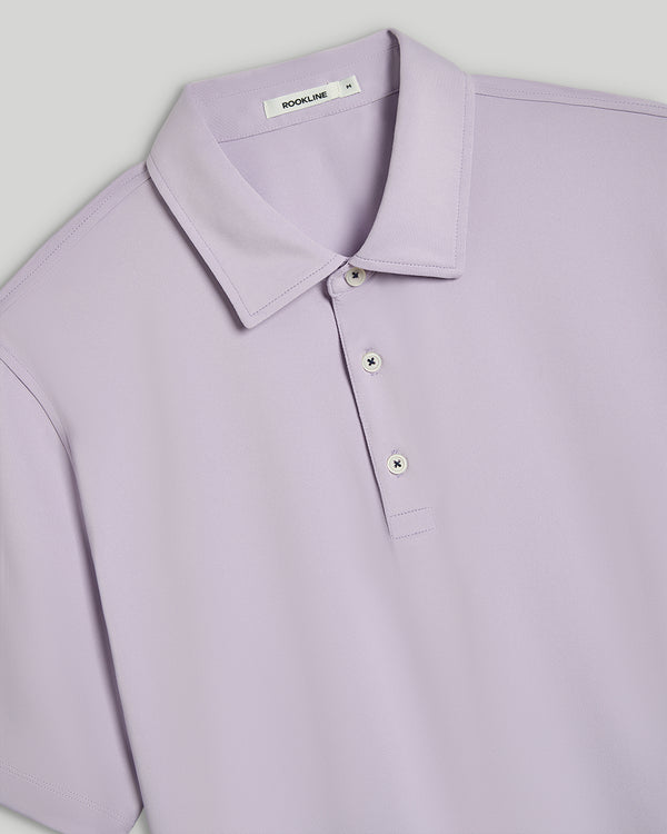 Hudson 3-Button Polo with brrr°