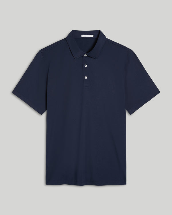 Hudson 3-Button Polo with brrr°