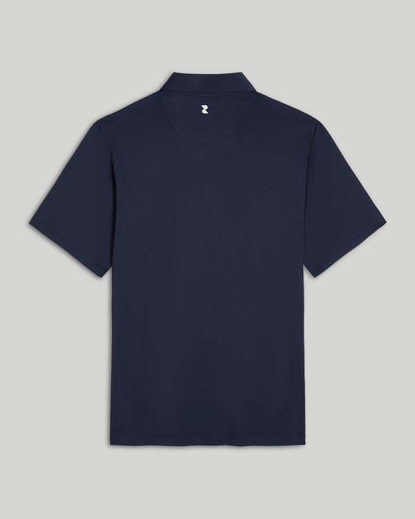 Hudson 3-Button Polo with brrr°