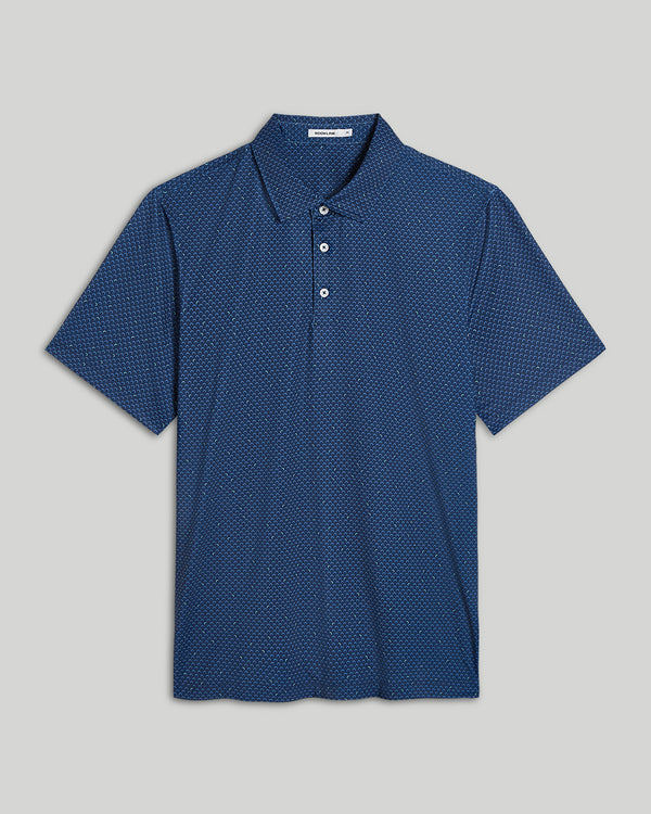 Hudson 3-Button Polo with brrr°