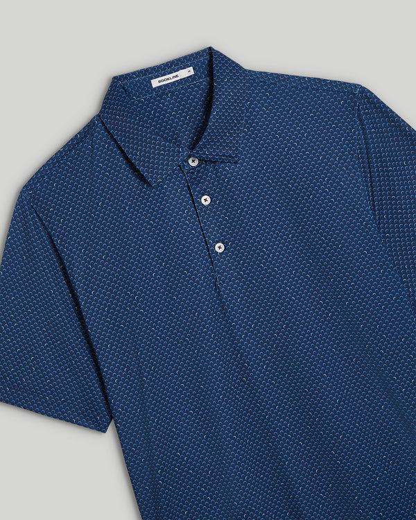 Hudson 3-Button Polo with brrr°