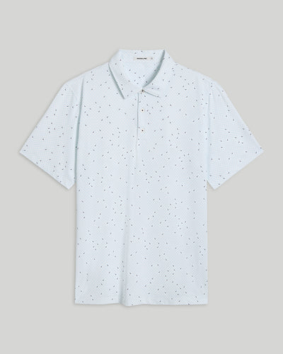Hudson 3-Button Polo with brrr°