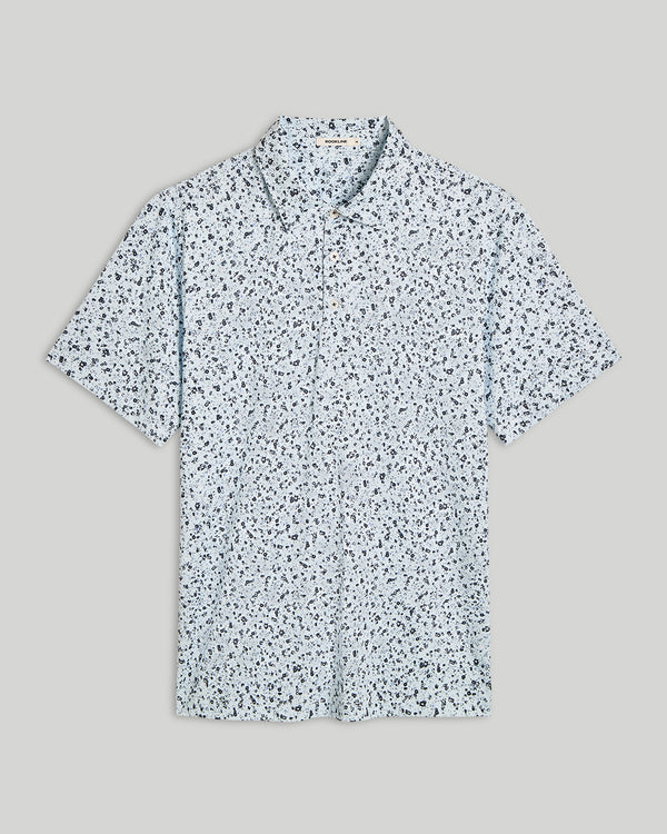 Hudson 3-Button Polo with brrr°