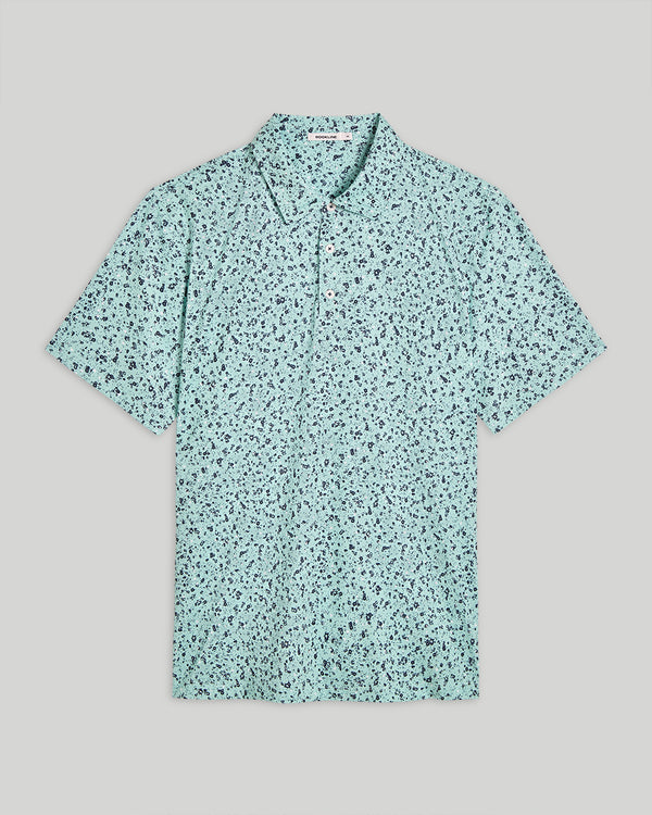 Hudson 3-Button Polo with brrr°