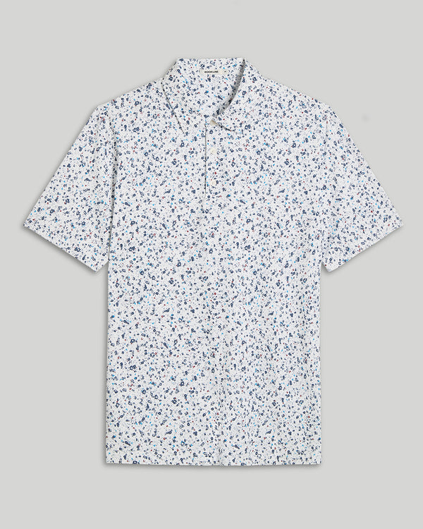 Hudson 3-Button Polo with brrr°