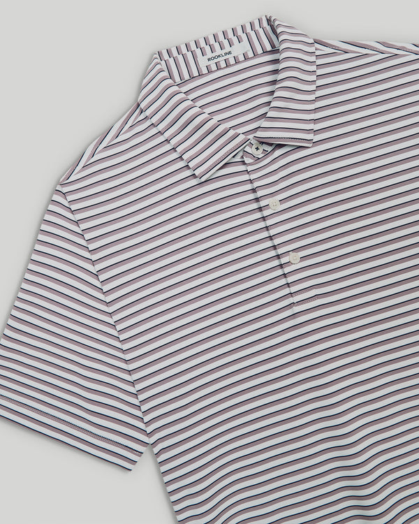 Hudson 3-Button Polo with brrr°