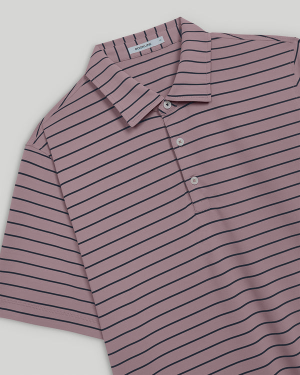 Hudson 3-Button Polo with brrr°