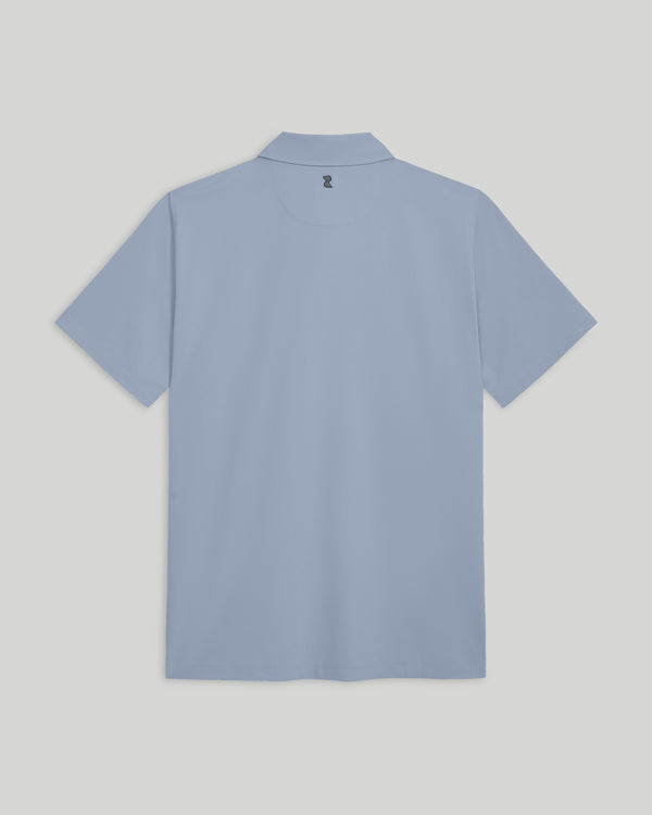 Hudson 3-Button Polo with brrr°