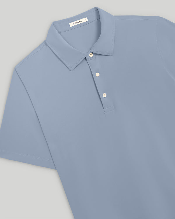Hudson 3-Button Polo with brrr°