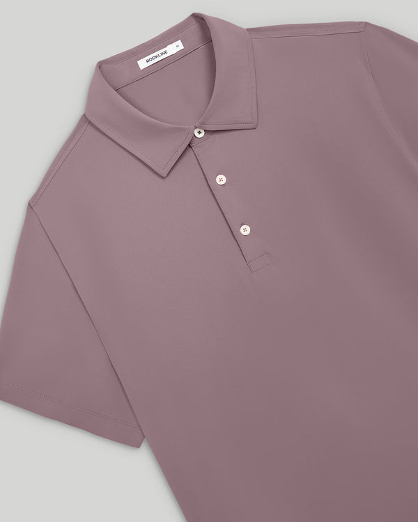 Hudson 3-Button Polo with brrr°