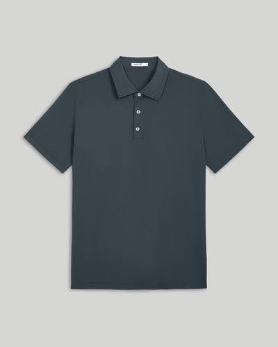 Hudson 3-Button Polo with brrr°
