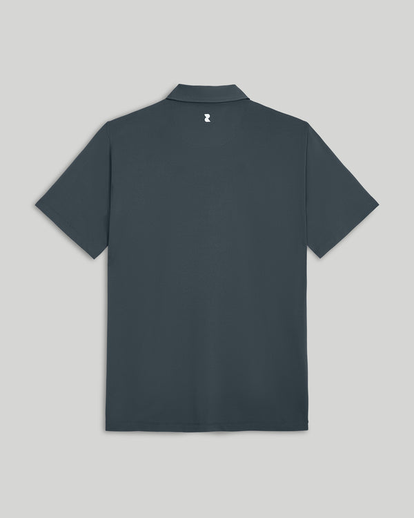 Hudson 3-Button Polo with brrr°