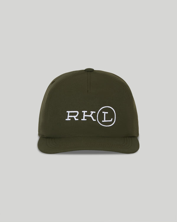 Green cap with 'RK L' logo on a gray background