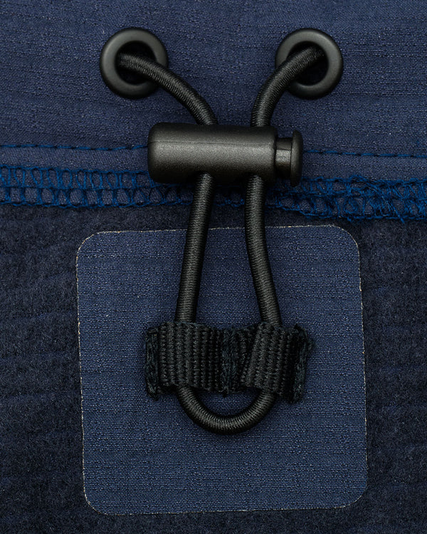 Grid Fleece Windbreaker
