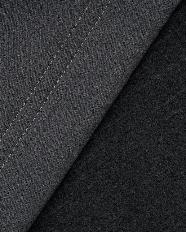 Grid Fleece Windbreaker