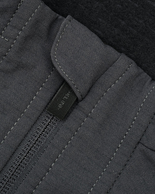 Grid Fleece Windbreaker