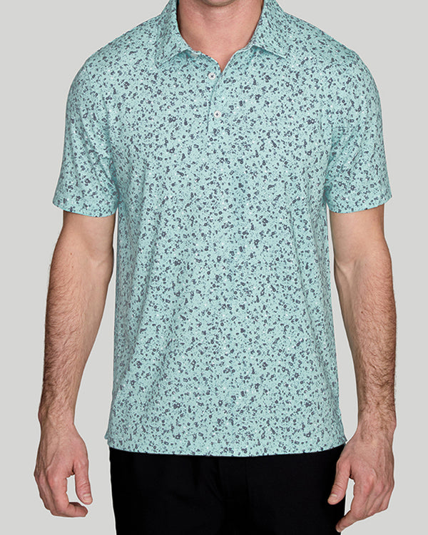 Hudson 3-Button Polo with brrr°