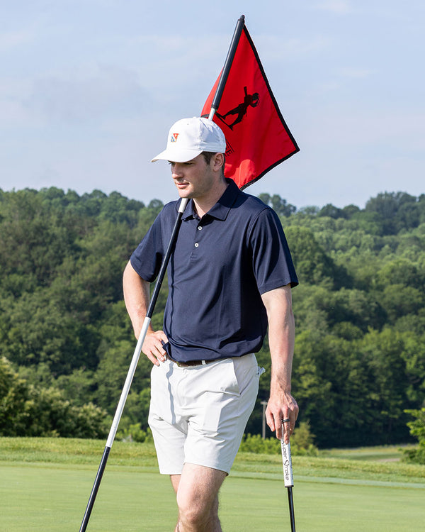 Hudson 3-Button Polo with brrr°