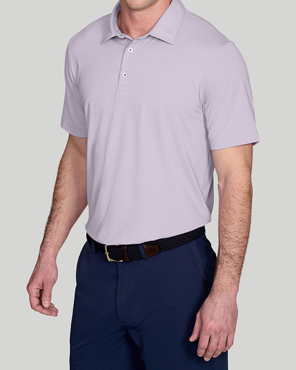 Hudson 3-Button Polo with brrr°