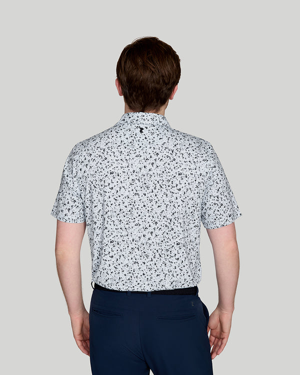 Hudson 3-Button Polo with brrr°