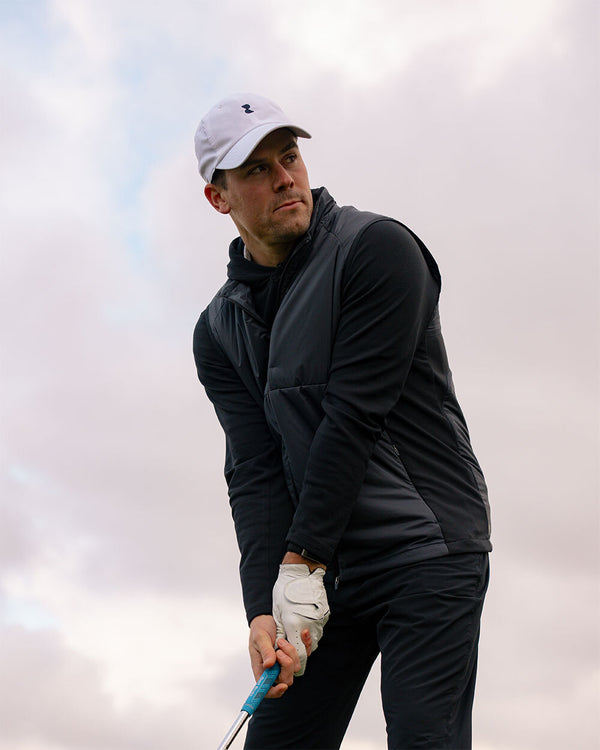 Windward Insulated Golf Vest Steel Grey