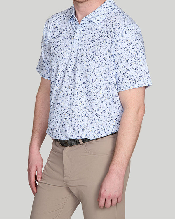 Buttercut Printed Polo