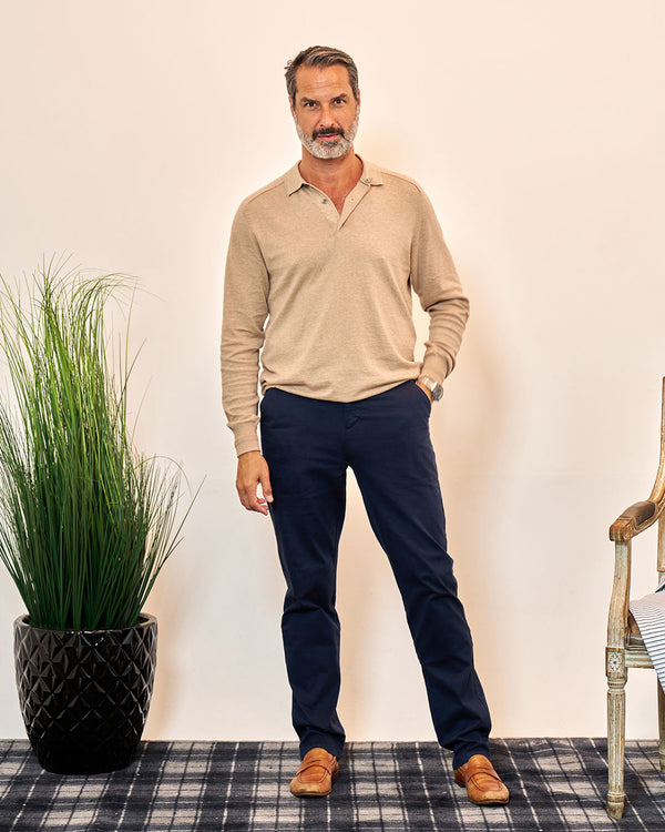 Brushed Twill Pivot Pant