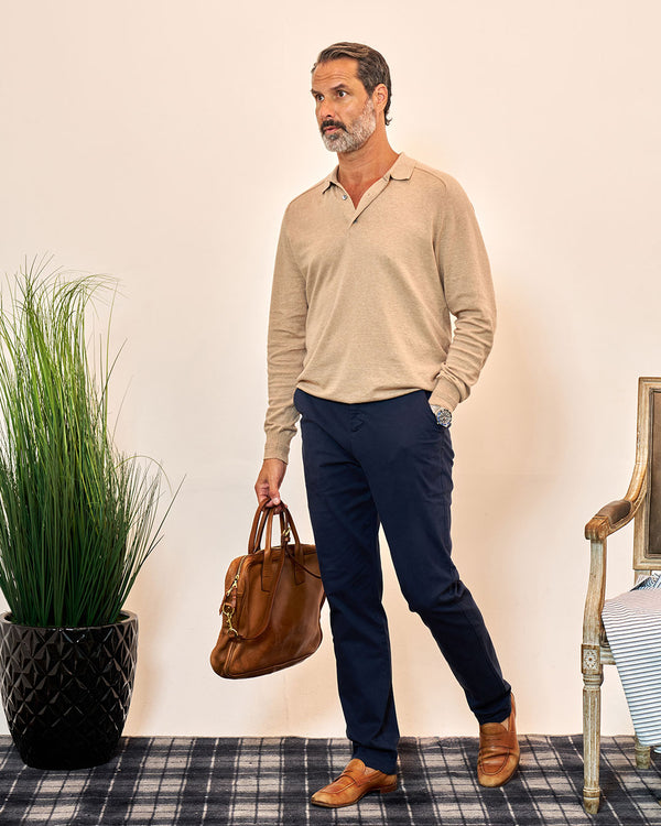 Brushed Twill Pivot Pant