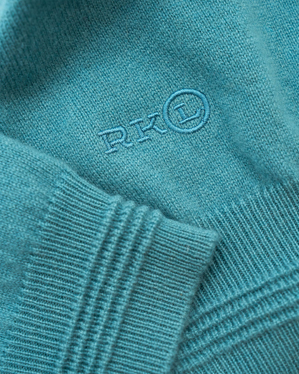 Ottoman Rib Cashmere Hoodie